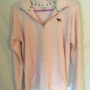 Victoria’s Secret PINK Quarter-zip sweatshirt